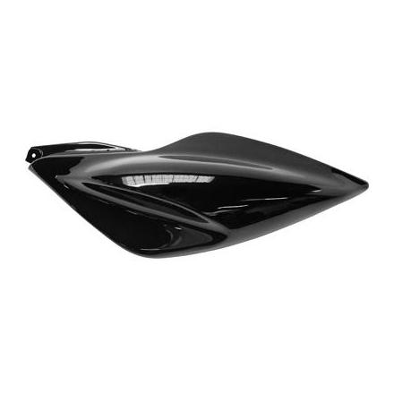 10219 CARENAGE-COQUE AR SCOOT ADAPTABLE MBK 50 NITRO 1997>2012-YAMAHA 50 AEROX 1997>2012 NOIR BRILLANT GAUCHE -P2R- xxx Info P2