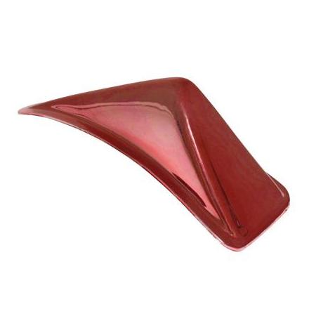 8457 AILERON DE CASQUE ADHESIF ANODISE ROUGE xxx Info 