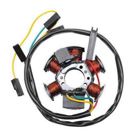 11329 STATOR ALLUMAGE 50 A BOITE ADAPTABLE DERBI 50 SENDA, GPR-GILERA 50 SMT, RCR (80W AVEC CAPTEUR) (SANS PLATINE) -P2R- xxx I