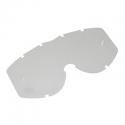 ECRAN MASQUE-LUNETTES CROSS PROGRIP 3213 TRANSPARENT DOUBLE FACES - ANTI-BUEE-ANTI-RAYURES-ANTI-U.V.