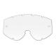 12125 ECRAN LUNETTES-MASQUE CROSS PROGRIP 3213 TRANSPARENT DOUBLE FACES - ANTI-BUEE-ANTI-RAYURES-ANTI-U.V. xxx Info PROGRIP 