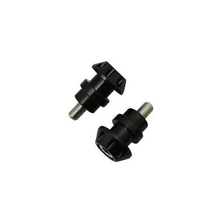 148414 DIABOLO POUR BEQUILLE DE STAND AVOC M10 NOIR POUR KAWASAKI (AVEC CHC TETE FRAISEE) (PAIRE) xxx Info NEWFREN 