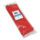 148643 COLLIER DE SERRAGE NYLON TYPE RILSAN 3,6x250mm ROUGE (VENDU PAR 100) xxx Info P2R (Motorisé) 