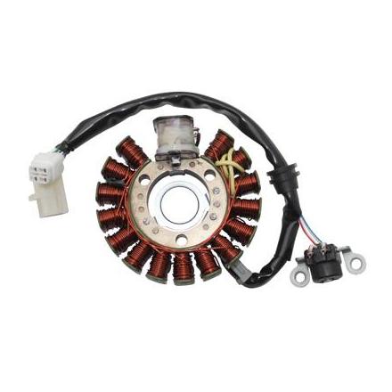 13729 STATOR ALLUMAGE MAXISCOOTER ADAPTABLE YAMAHA 125 MAJESTY 1998>2009-MBK 125 SKYLINER 1998>2009 (16 POLES) -P2R- xxx Info P