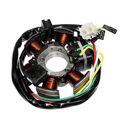 14215 STATOR ALLUMAGE 50 A BOITE ADAPTABLE MINARELLI 50 80W AM6-APRILIA 50 RS 1991>2005-MBK 50 X-LIMIT 2003>2006-RIEJU 50 RR, SP