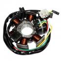 STATOR ALLUMAGE 50 A BOITE ADAPTABLE MINARELLI 50 80W AM6 - APRILIA 50 RS 1991-2005 - MBK 50 XLIMIT 2003-2006 - RIEJU 50 RR, SPI