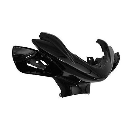 15071 CARENAGE-COUVRE GUIDON SCOOT ADAPTABLE MBK 50 NITRO 1997>2012-YAMAHA 50 AEROX 1997>2012 NOIR BRILLANT -P2R- xxx Info P2R 