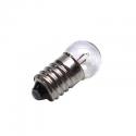 AMPOULE-LAMPE 6V 6W NORME E10 CULOT G14 A VIS BLANC (FEU DE POSITION) (BOITE DE 10) -P2R-