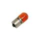 17445 AMPOULE-LAMPE 12V 10W NORME G18.5 CULOT BA15S GRAISSEUR STANDARD ORANGE (CLIGNOTANT) (BOITE DE 10) -P2R- xxx Info P2R (Mo