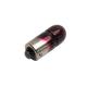 17453 AMPOULE-LAMPE 12V 4W NORME T4W CULOT BA9S TEMOIN ROUGE (FEU DE POSITION) (BOITE DE 10) -P2R- xxx Info P2R (Motorisé) 