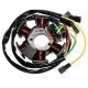 17468 STATOR ALLUMAGE 50 A BOITE ADAPTABLE MINARELLI 50 AM6-DERBI 50 SENDA, GPR (6 POLES) (SANS PLATINE) xxx Info 