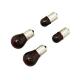 288 AMPOULE-LAMPE 12V 21W NORME P21W CULOT BA15S + 12V 10W NORME R10W CULOT BA15S ORANGE (GLIGNOTANTS) (2+2) -REPLAY- xxx Info 