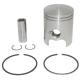 13867 PISTON SCOOT TOP PERF FONTE POUR CPI 50 POPCORN, OLIVER, ARAGON, HUSSAR-GENERIC 50 XOR, IDEO-KEEWAY 50 FOCUS, HURRICANE, M