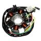 14215 STATOR ALLUMAGE 50 A BOITE ADAPTABLE MINARELLI 50 80W AM6-APRILIA 50 RS 1991>2005-MBK 50 X-LIMIT 2003>2006-RIEJU 50 RR, SP