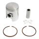 17623 PISTON 50 A BOITE ADAPTABLE DERBI 50 SENDA, GPR-GILERA 50 SMT, RCR-APRILIA 50 RS 2006> (MOTEUR EURO 2 + 3) (SEGMENTS 1,2mm