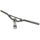 244 GUIDON SCOOT REPLAY STREET POUR MBK 50 BOOSTER-YAMAHA 50 BWS ALU CHROME AVEC POTENCE xxx Info REPLAY 