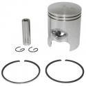 PISTON SCOOT ADAPTABLE MBK 50 BOOSTER 1990-1998, STUNT-YAMAHA 50 BWS 1990-1998, SLIDER (CALOTTE BOMBEE - DIAM 40 - 2 SEGMENTS 1,