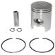 32228 PISTON SCOOT ADAPTABLE MBK 50 BOOSTER, STUNT -YAMAHA 50 BWS, SLIDER - 1999> - (CALOTTE PLATE - DIAM 40) -P2R PREMIUM- xxx