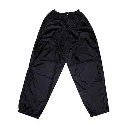 30086 PANTALON DE PLUIE ADX ECO NOIR S (PRESSIONS ET ELASTIQUE D'AJUSTEMENT + SAC DE TRANSPORT) xxx Info ADX 