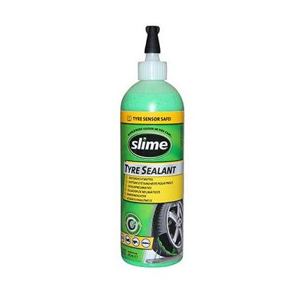 137910 LIQUIDE ANTI-CREVAISON PREVENTIF SLIME POUR PNEU TUBELESS 473ml COMPATIBLE VALVE ELECTRONIQUE xxx Info SLIME (Motorisé)