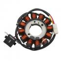 STATOR ALLUMAGE SCOOT ADAPTABLE PIAGGIO 50 ZIP 4T 2000-, LIBERTY 4T 2000-, VESPA LX 4T 2005-, FLY 4T 2005- - APRILIA 50 SCARABEO