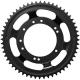 26248 COURONNE CYCLO ADAPTABLE PEUGEOT 103 ROUE ALU GRIMECA 56 DTS NOIR (ALESAGE 98mm) 10 TROUS -SELECTION P2R- xxx Info 