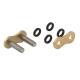  ATTACHE RIVETS AXE PLEINS 520 OR (TYPE CHAINE A520MR2-G) (DEMULTIPLICATION ORIGINE) -AFAM- xxx Info 