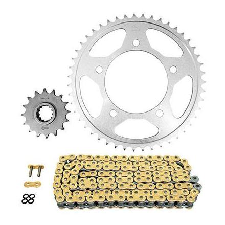 160474 KIT CHAINE ADAPTABLE HONDA 1000 XL V VARADERO 1999>2007 525 16x47 (DIAM COURONNE 112-138-12.25) (DEMULTIPLICATION ORI