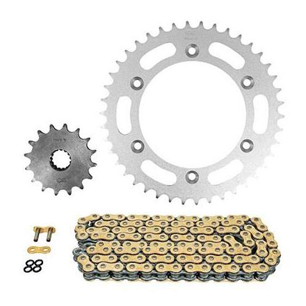 160512 KIT CHAINE ADAPTABLE KTM 690 SMC 2008>2011, SMC R 2012>2013, SMC R ABS 2014>2019 520 16x42 (DIAM COURONNE 125-150-8.5)