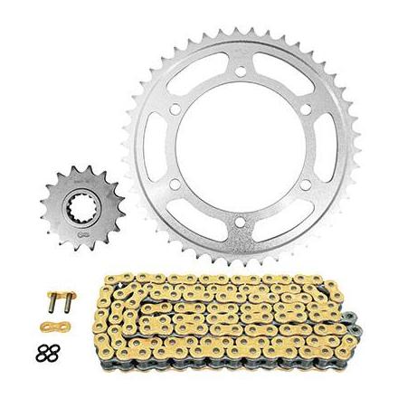 160559 KIT CHAINE ADAPTABLE YAMAHA 800 FZ8 S FAZER 2010>2016 525 16x46 (DIAM COURONNE 130-150-10.5) (DEMULTIPLICATION ORIGIN