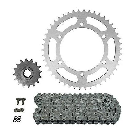 160538 KIT CHAINE ADAPTABLE YAMAHA 600 XJ6 N DIVERSION 2009>2016 520 16x46 (DIAM COURONNE 130-150-10.5) (DEMULTIPLICATION OR