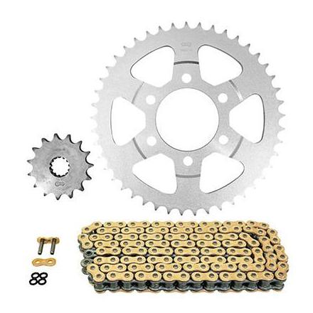 160529 KIT CHAINE ADAPTABLE SUZUKI 1200 GSF N BANDIT 1996>2005 530 15x45 (DIAM COURONNE 76-100-10.5) (DEMULTIPLICATION ORIGI