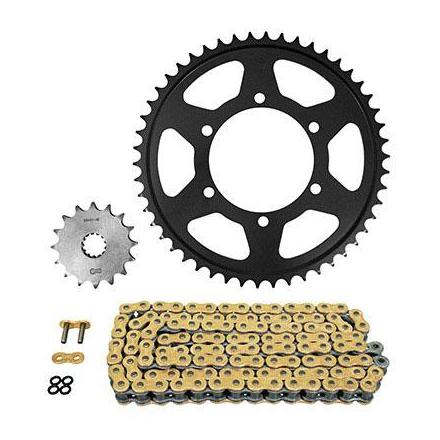 152972 KIT CHAINE ADAPTABLE TRIUMPH 800 TIGER 2011>2018, TIGER ABS 2011>2014 525 16x50 (DIAM COURONNE 106-125-10.5) (DEMULTI