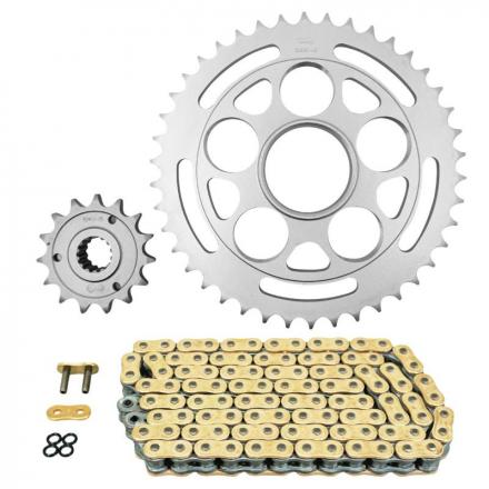 167861 KIT CHAINE ADAPTABLE DUCATI 1100 STREETFIGHTER 2009>2013 525 15x38 (DIAM COURONNE 60-110-38) (DEMULTIPLICATION ORIGIN