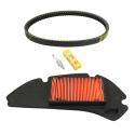 KIT ENTRETIEN MAXISCOOTER ADAPTABLE HONDA 125 SH 2001-2012 -TOP PERFORMANCES-