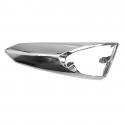 SUPPORT CLIGNOTANT AVANT DROIT ORIGINE PIAGGIO 125-250-400 X-EVO 2007- CHROME -653929-