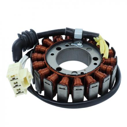 168501 STATOR JAPONAIS ALLUMAGE ADAPTABLE YAMAHA 1000 FZS FAZER 2001-2005 (18 PÔLES - TRIPHASE) (R.O 5VL-81410-00) -SELECTION