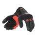 174759 GANTS PRINTEMPS-ETE TUCANO FEMME LADY PENNA NOIR-ROUGE T 8 (M) (HOMOLOGUE EN 13594:2015-CE) (COMPATIBLE ECRAN TACTILE) 