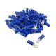 169033 COSSE ELECTRIQUE PRE-ISOLEE OEILLET DIAM 3mm BLEU POUR SECTION FIL 1 à 2.5 mm² (VENDU AU SACHET DE 50 PIECES) -SELECTIO