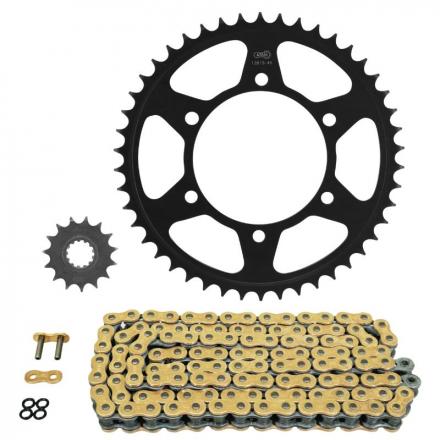 179380 KIT CHAINE ADAPTABLE YAMAHA 700 XTZ TENERE 2019-2020 525 15x46 (DIAM COURONNE 110-130-10.5) (DEMULTIPLICATION ORIGINE