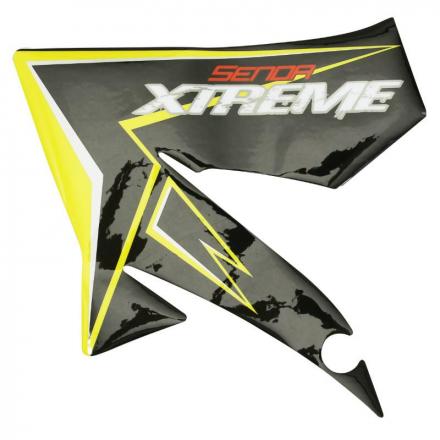 38155 AUTOCOLLANT-STICKER-DECOR CONVOYEUR GAUCHE ORIGINE DERBI 50 SENDA XTREME 2014>2017 -2H000453- 2 Général | Fp-moto.com