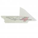 "AUTOCOLLANT-STICKER-DECOR ""RS4"" ORIGINE PIAGGIO APRILIA 50-125 RS 2011> -899872-"