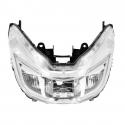 PHARE-OPTIQUE MAXISCOOTER ADAPTABLE HONDA 125-150 PCX 2014+2016 (HOMOLOGUE CE) -P2R-