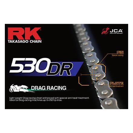 58530DR.006 ATTACHE A RIVER CREUSE - AXES CREUX - RK 530DR Chaine RK Racing Chaine | Fp-moto.com garage moto albi atelier repa