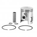 PISTON SCOOT AIRSAL POUR MBK 50 OVETTO 2T, MACH G-YAMAHA 50 NEOS 2T, JOG-APRILIA 50 SR-MALAGUTI 50 F10, F12 (POUR CYLINDRE FONTE