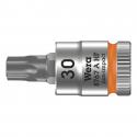 DOUILLE TORX WERA 8767 A ZYKLOP 1-4 DIAM 30 mm LONGUEUR 28 mm (VENDU A L'UNITE) -MARQUE ALLEMANDE POUR LES ATELIERS-