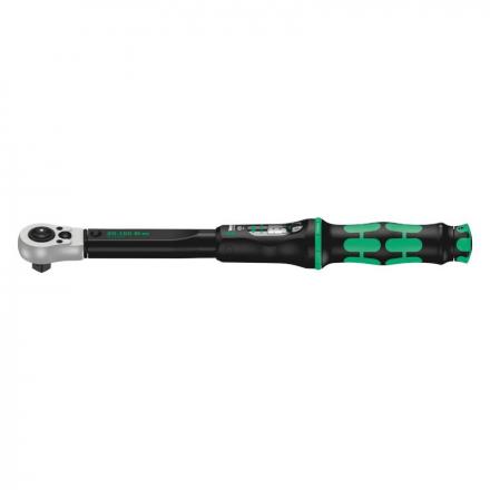 204599 CLE DYNAMOMETRIQUE WERA CLICK TORQUE C2 CARRE 1-2 SERRAGE DE 20 A 100 Nm NOIR-VERT (VENDU A L'UNITE) -MARQUE ALLEMANDE P