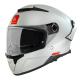 204613 CASQUE INTEGRAL MT THUNDER 4 SV UNI BLANC BRILLANT XXL (2XL) (DOUBLE ECRANS - PINLOCK READY) (ECE 22.06) p2r catégorie 