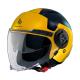 205287 CASQUE JET MT VIALE SV S BETA D3 DOUBLE ECRANS BLEU-JAUNE MAT S (ECE 22.06) p2r catégorie | Fp-moto.com garage moto 