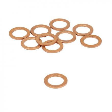 205324 JOINT DE VIDANGE CUIVRE PLAT DIAM 12 x 18 x 1,50 mm (BLISTER 10 PIECES) -ARTEIN- p2r catégorie | Fp-moto.com garage 